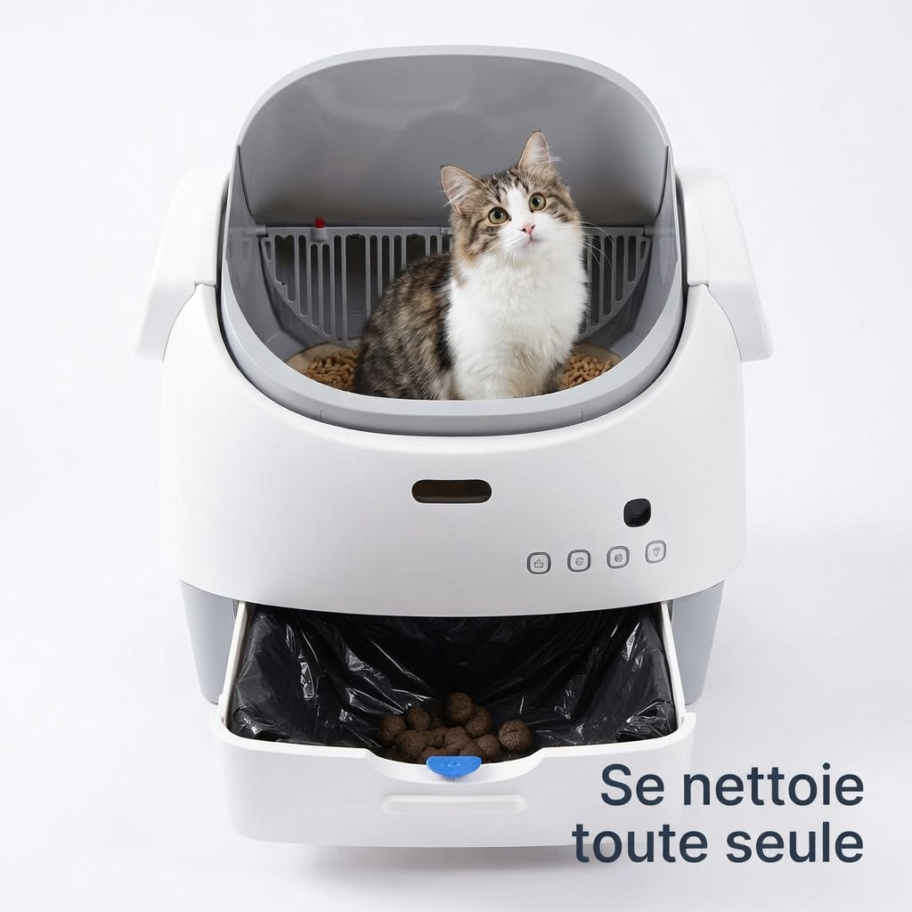 Litière Autonettoyante pour Chat — Minolea Confort
