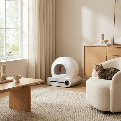 Litière Autonettoyante pour Chat — Minolea Sérénité