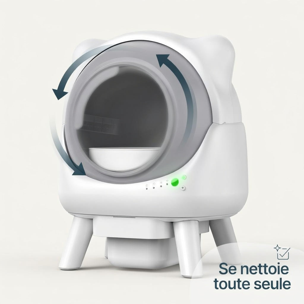 Litière Autonettoyante pour Chat — Minolea Exellence