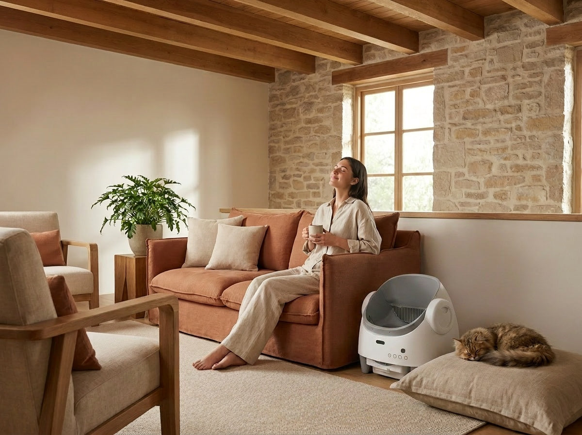 Litière Autonettoyante pour Chat — Minolea Confort