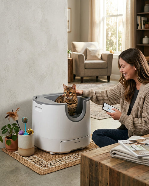 Litière Autonettoyante pour Chat — Minolea Essentiel